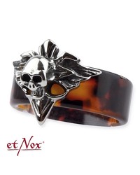 Edelstahlring 'Brown Skull Ring' - vergleichen und günstig kaufen